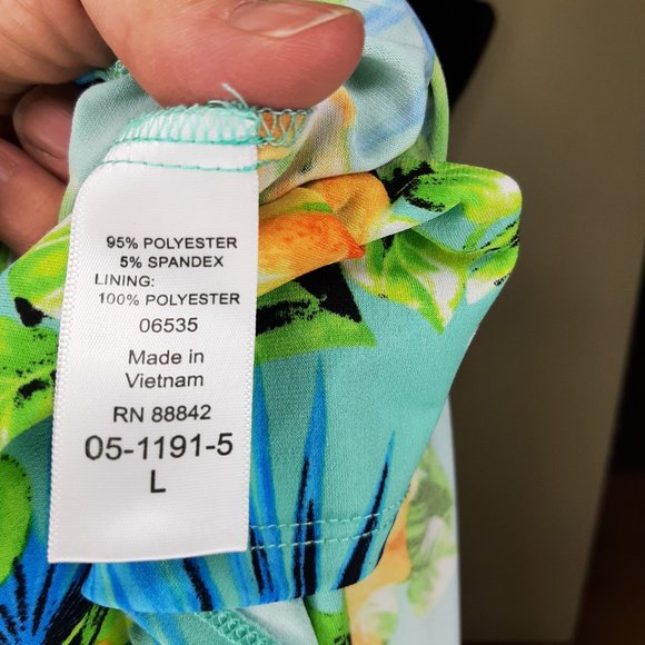 EUC!!! Denim 24/7 Tropical Maxi - Picture 9 of 10